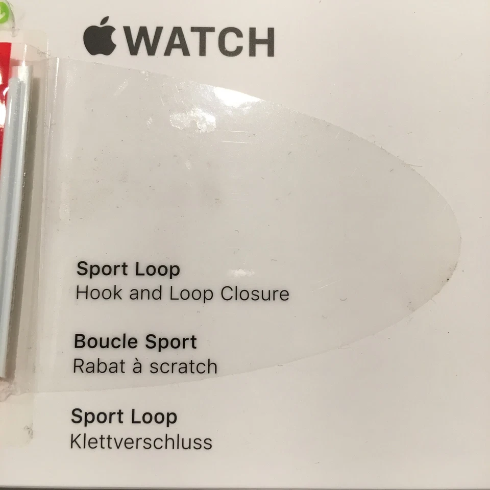 Nuevo en caja sellado OEM Apple Watch correa deportiva granada 44 mm auténtico genuino Foto 3 de 4