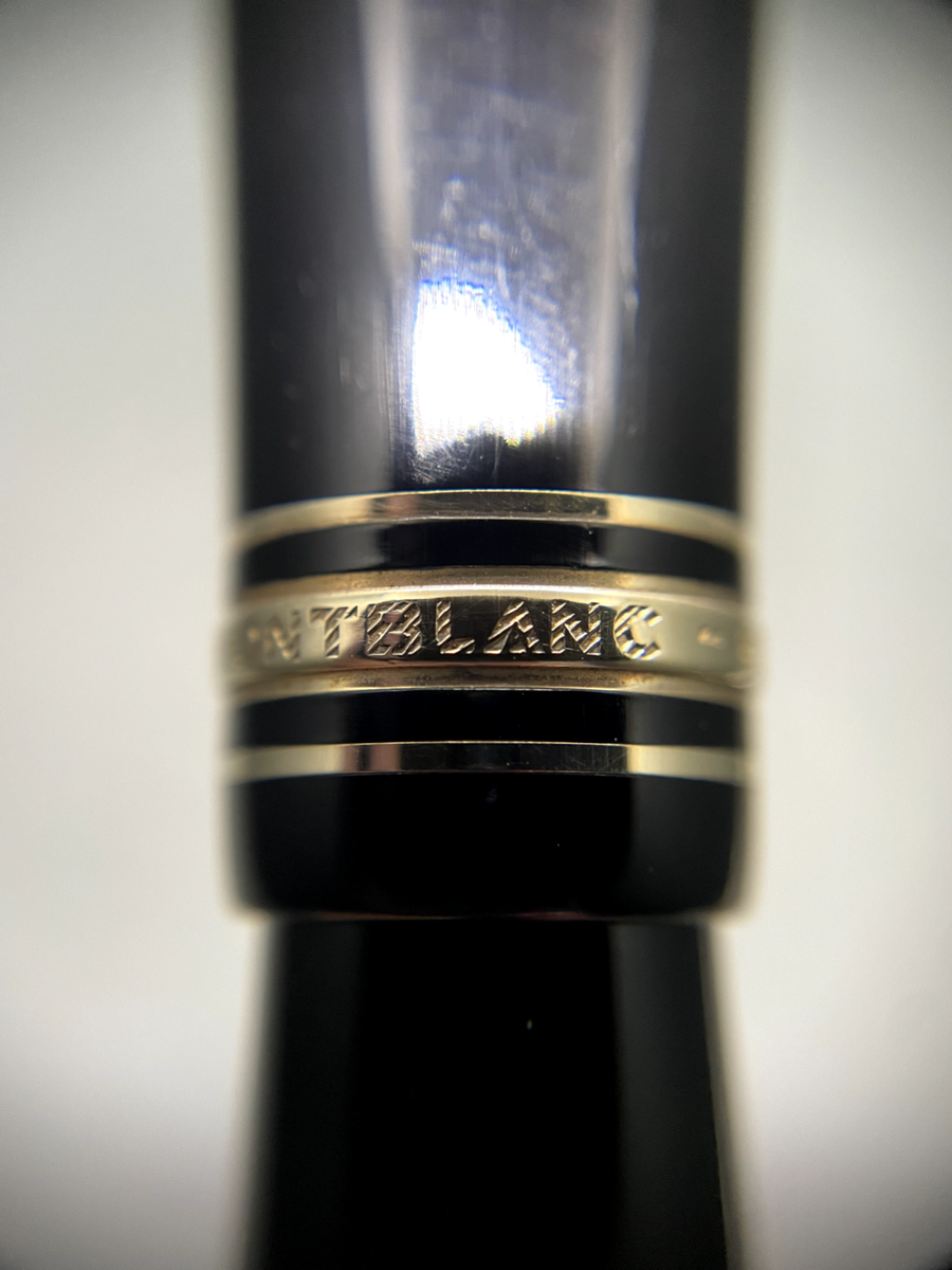 MONTBLANC Meisterstuck 146 Black 70's Vintage Fountain Pen 14C 585