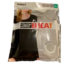 32 DEGREES Women Apparel, Long Sleeve (GREY, XL) NWT