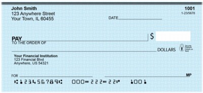 Personal Checks + Deposit Tickets + Check Register / 1 Part