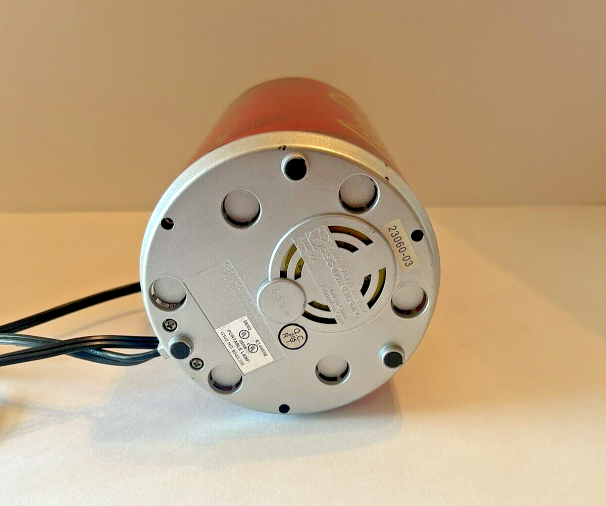 Coca-Cola Light Up Rotating Lamp Vintage Tested Works 10