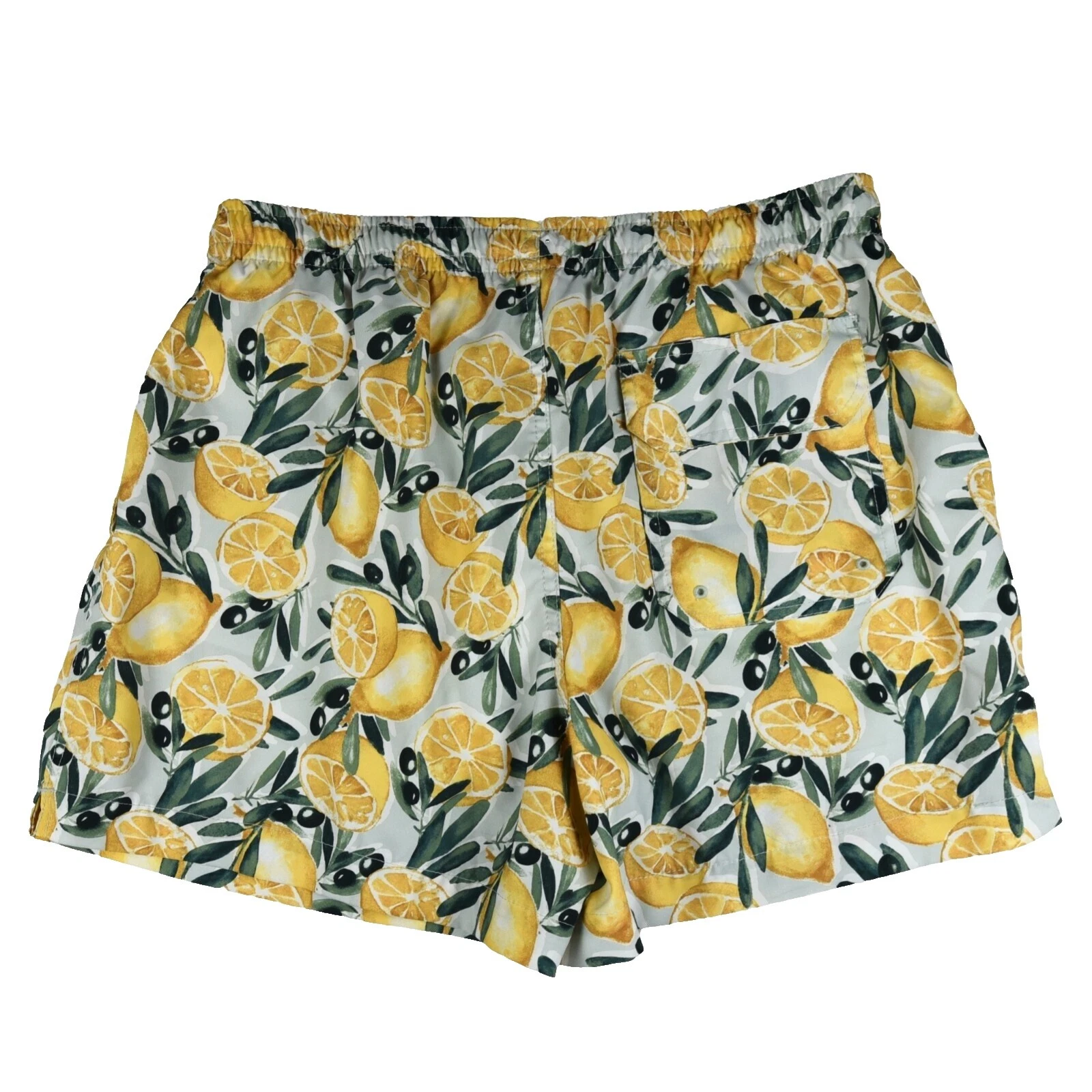 Abercrombie & Fitch 涤纶花卉短裤男式