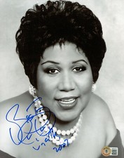 Aretha Franklin signed autograph 8x10 Photo 