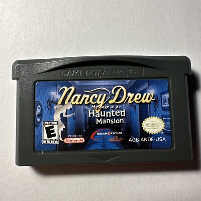 Nancy Drew: Message in a Haunted Mansion (Nintendo Game Boy Advance, 2001)