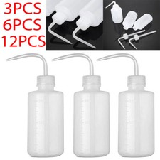 3-12x Tattoo Squeeze Bottle Diffuser Plastic Soap Wash Lab Water Non-Spray