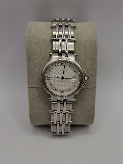 Rare Genuine Vintage Ladies Stainless Steel Movado Watch 