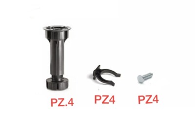 Piedini Regolabili Per Terrazze E Deck - 20 Pezzi, Plastica, Regolazione 30-60mm - Foto 8