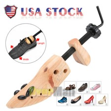 2026 One Piece 2-way Wooden Adjustable Shoe Stretcher for Men Women Size 10-13