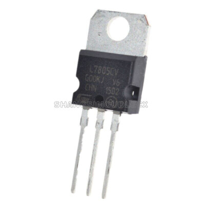 5Pcs LM7805 L7805 7805 TO-220 Voltage Regulator IC