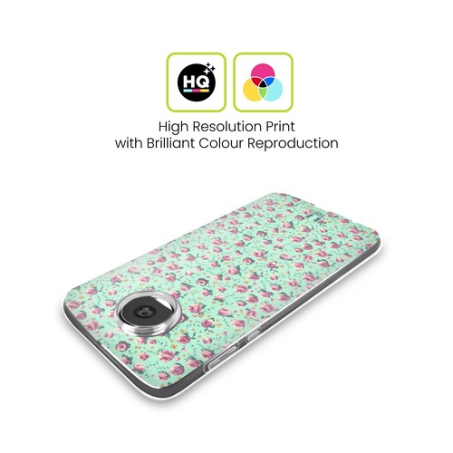 HEAD CASE VINTAGE DITSY FLOWERS SOFT GEL CASE & WALLPAPER FOR MOTOROLA PHONES 2 - Picture 2 of 8