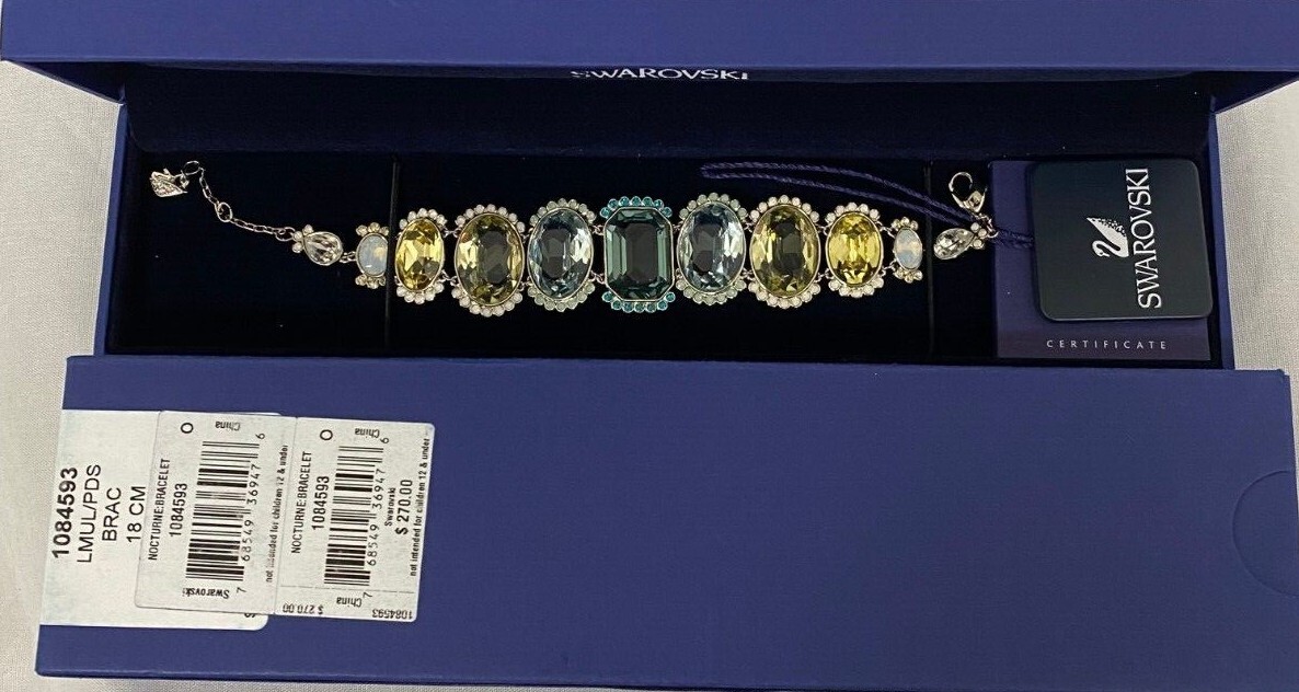 スワロフスキー Nocturne ブレスレット NEW) SWAROVSKI NOCTURNE BRACELET 1084593 | eBay