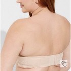 Torrid Curve Bombshell Everyday Strapless Bra 40DD Rose Dust Nude — photo 2
