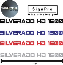 New 2 Pair Chevrolet Powerstroke Decals Chevrolet Silverado Z71 18 Hd 1500 2500