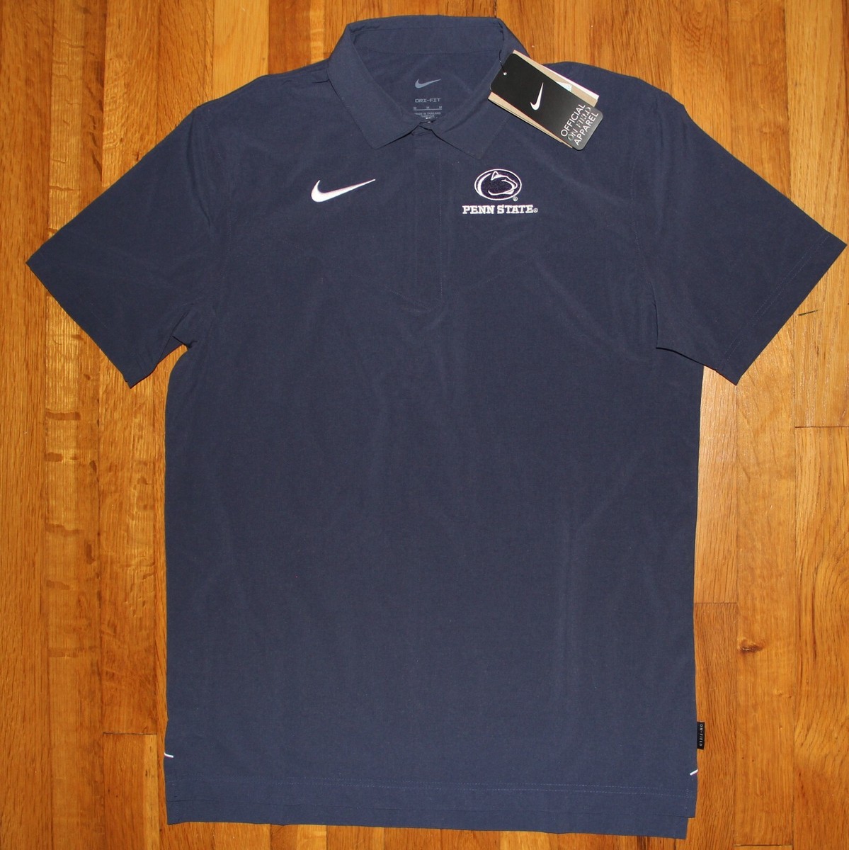 penn state nike dri fit polo