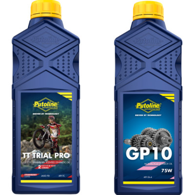 Putoline TT Trial Pro Strawberry & GP 10 Gear Oil Kit TRS 125 250 280 300