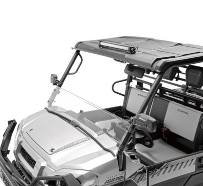 K-Win’s. New Kawasaki MULE PRO KQR PLASTIC HALF WINDSHIELD (KAF080