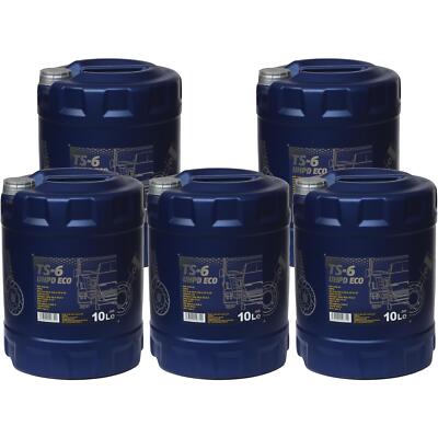 5x 10 L MANNOL TS-6 UHPD Eco 10W-40 API CI-4/SL Motoröl synthetisch Engine Oil