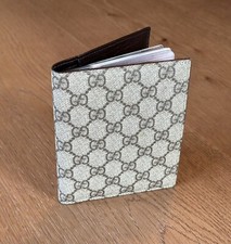Gucci Rare Mini Photo Album Folder Cover Desk Accessory GG Monogram