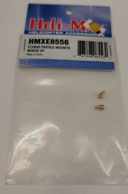 Heli Max Flybar Paddle Mounts Novus CP Rc Helicopter Heli-Max HMXE8556