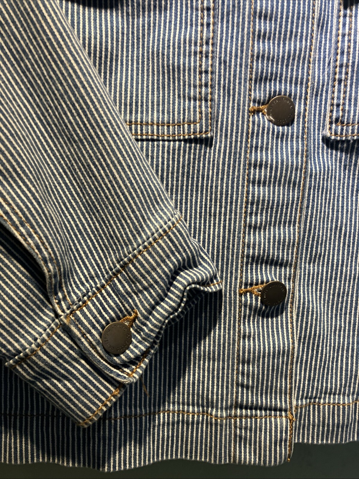 Universal Thread Slightly Cropped Jacket Denim Bl… - image 3