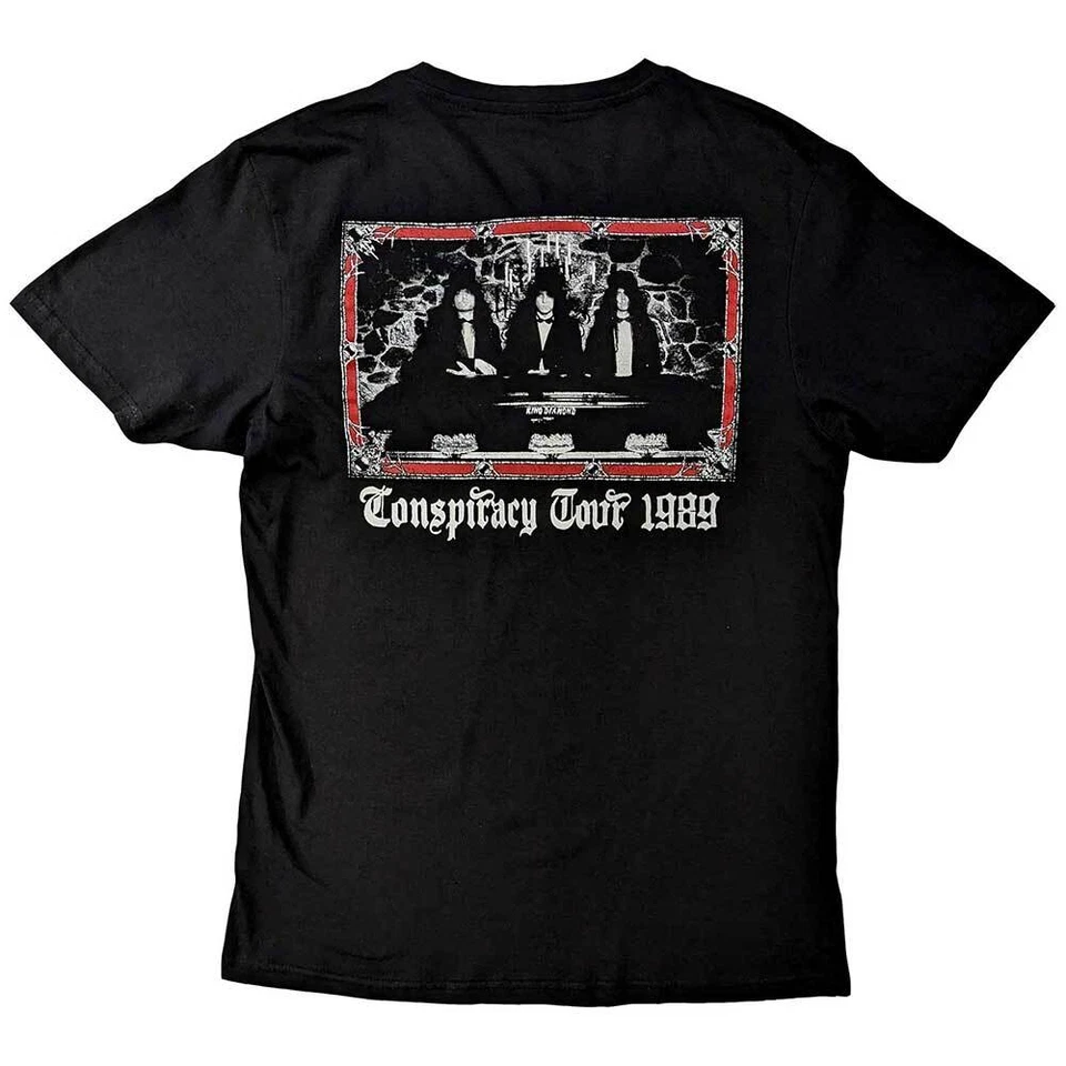 KING DIAMOND - Conspiracy Tour 1989 T-Shirt OFFICIAL MERCHANDISE - Bild 2 von 2