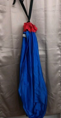 Stacy's Sensory Solution HugglePod Deluxe Canvas Hanging Chair Blue