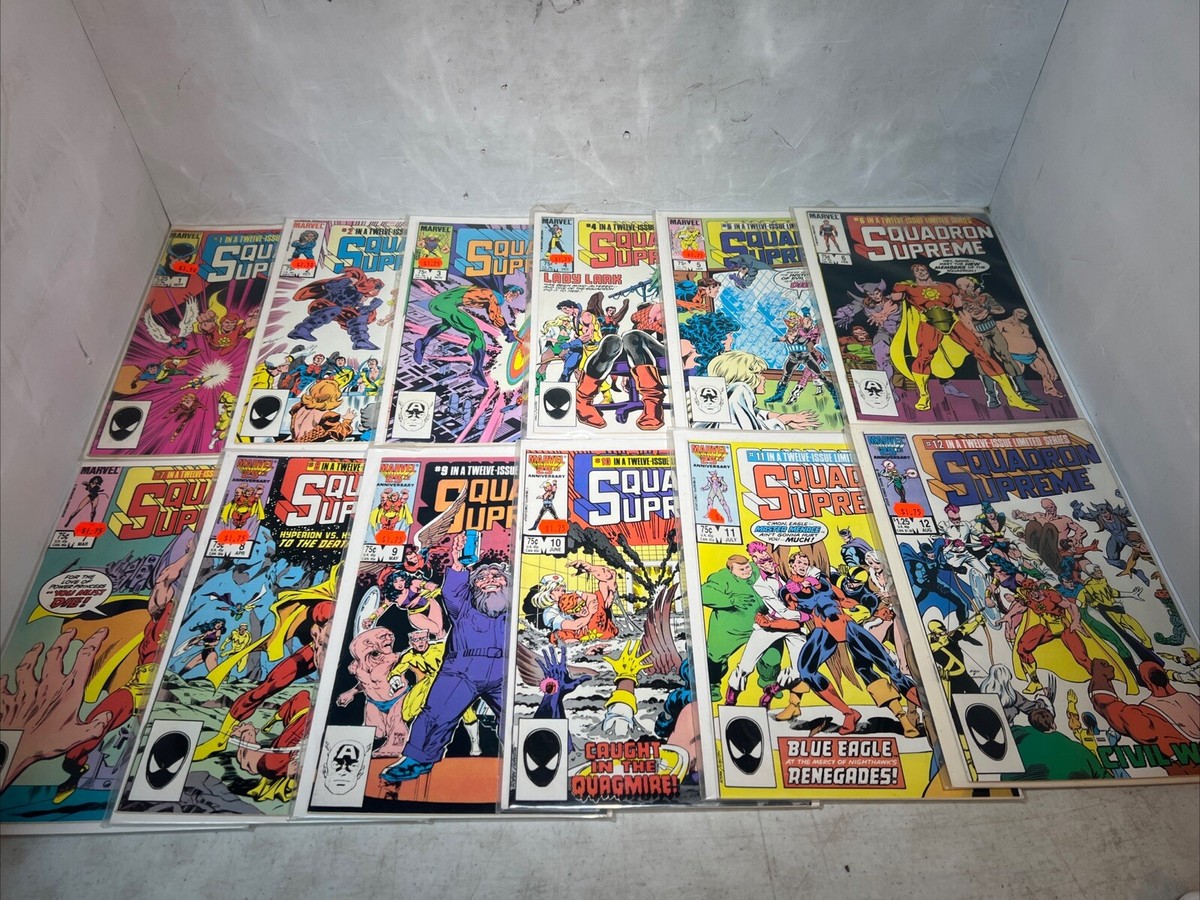少年漫画 SUPREME UNION COMIC Squadron Supreme Marvel Comics 1985 | Comics My Mom Should Read