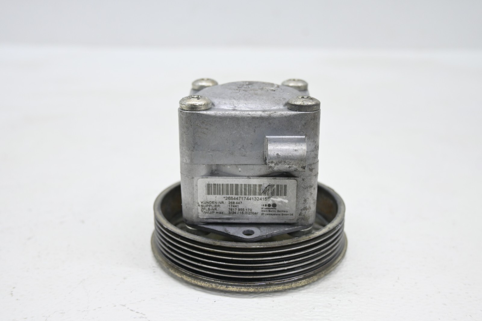 ⭐ 14-17 Maserati Ghibli Quatt Power Steering Pump Pulley Unit Oem