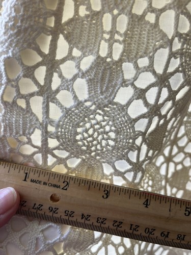 Vintage Made in Spain for Macys 2 pc sz small women’s beautifully Crotched. - Picture 4 of 24