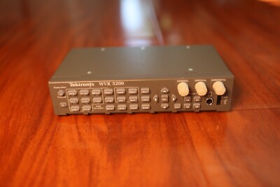 Tektronix WVR5200 HD/SD/SDI Waveform Rasterizer WVR 5200 OPT AUD DATA LOUD