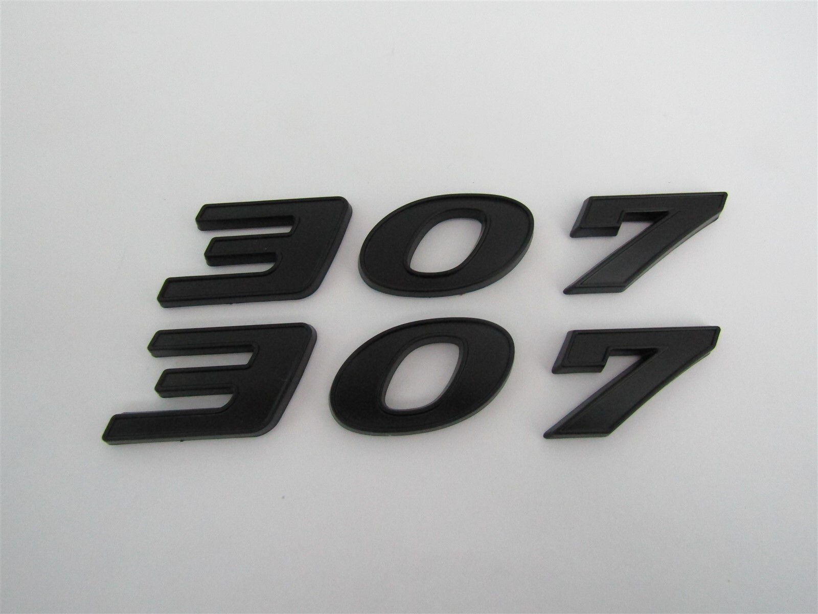 CHEVROLET 307 ENGINE ID FENDER HOOD SCOOP QUARTER TRUNK EMBLEMS ALL ...