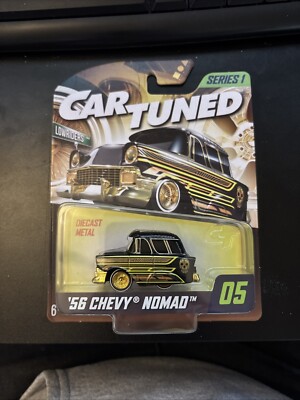 CarTuned Chevy Nomad 56 Black with Gold Series 1