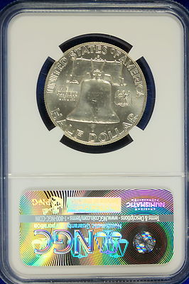 1962 D NGC MS64 FULL BELL LINES Franklin Half Dollar!!! #B8634 | eBay