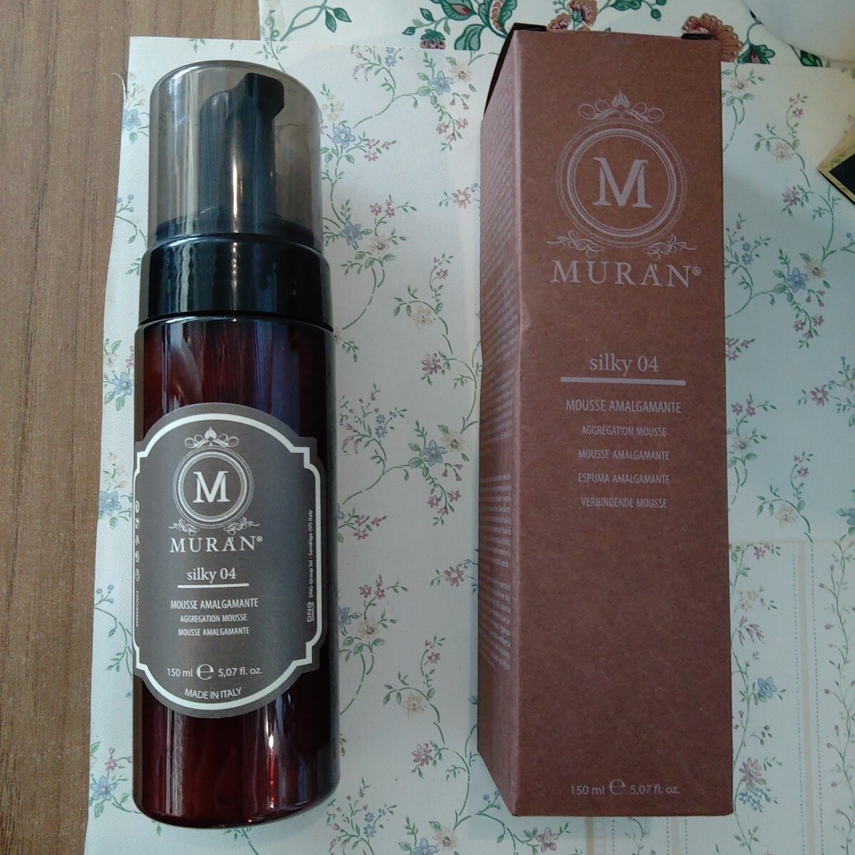 Muran Silky 04 mousse amalgamante 150 ml professionale RARO Made in Italy