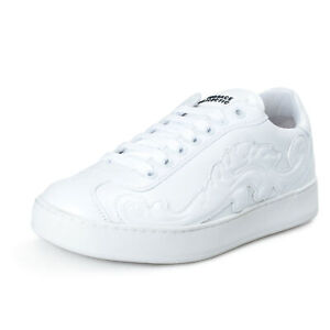 Versace Collection Men's White Leather 
