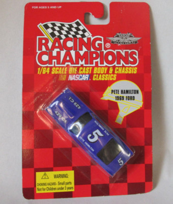 #5 1969 Ford Torino Cobra Race Car NASCAR Pete Hamilton / 1997 Racing Champions