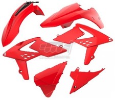 POLISPORT KIT PLASTICHE COMPLETE REPLICA ENDURO ROSSO BETA RR 300 2013-2017--