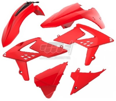 POLISPORT KOMPLETTER KUNSTSTOFFSATZ REPLIK ENDURO ROT BETA RR 480 2015-2017--