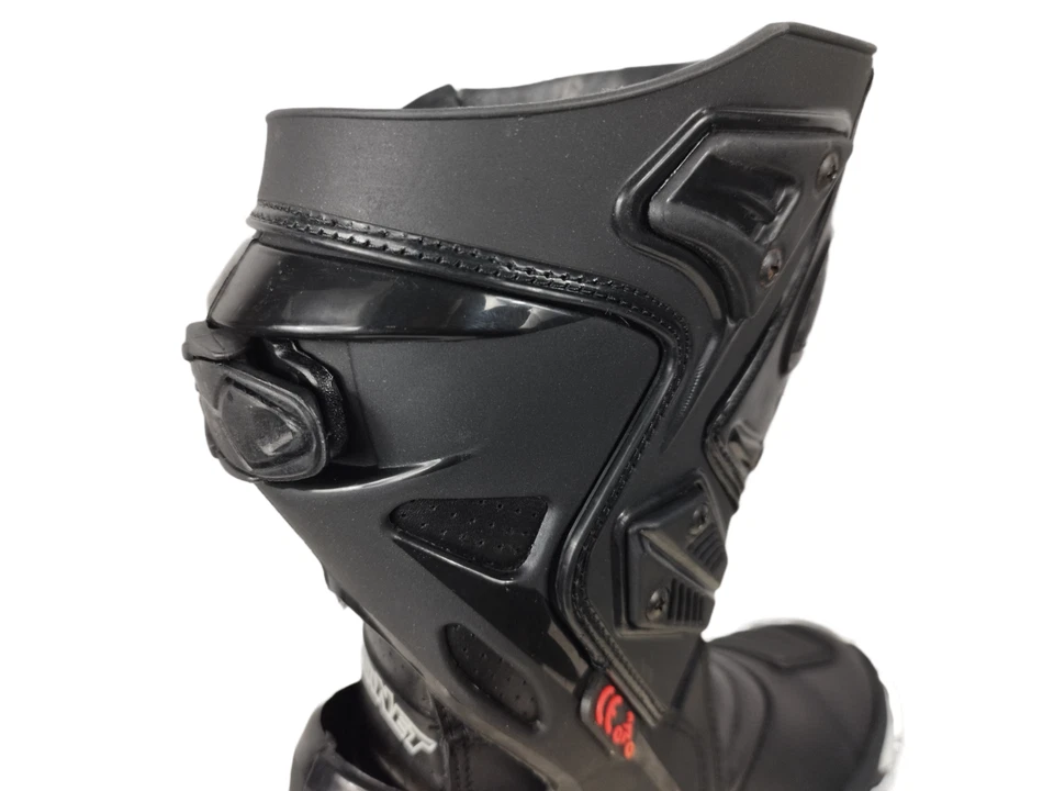 Stivali racing stivaletti moto pista protezioni anti torsione e sliders metallo - Imagen 3 de 4