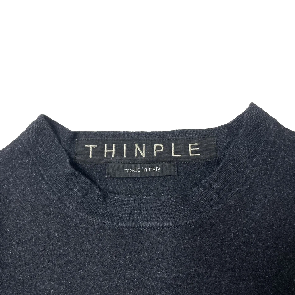 Suéter corto negro de mezcla de cachemir y seda manga 3/4 talla XL DELGADO para niñas Foto 2 de 4