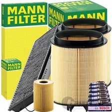 MANN FILTER FILTERSET passend für PORSCHE 911er 997 3.6 CARRERA/4/S/4S 345-408PS