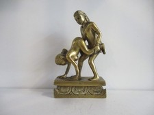 Figur aus Bronze / Messing Erotik Kamasutra Höhe ca. 14,8 cm Gewicht ca. 1,07 kg