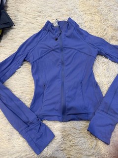Lululemon Define Jacket Nulu Clubhouse Blue Size 4 Women's Full Zip