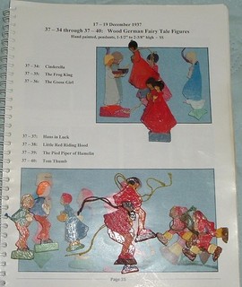 WHW Wood Fairy Tale Tale Tinnies from 1937 not complete set