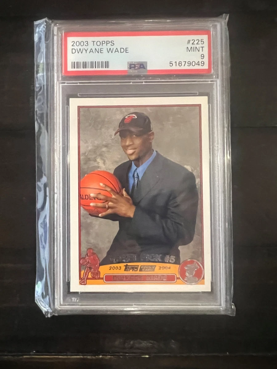Topps Dwyane Wade Basketball Rookie Sports Trading Cards