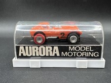 1964 Aurora Thunderjet jet 2 CHEETAH Orange HO Slot Car 1475 Great CASE comple