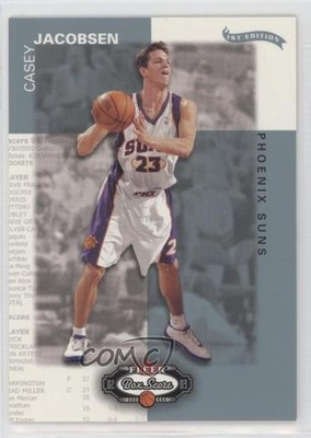 2002-03 Fleer Box Score 1st Edition 55/100 Casey Jacobsen #169 Rookie RC 0nr3