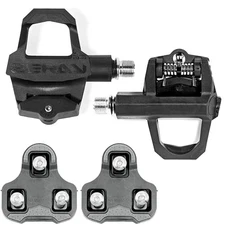 9/16 Road Bike Pedals with Cleats Clipless Compatible with Look Keo
