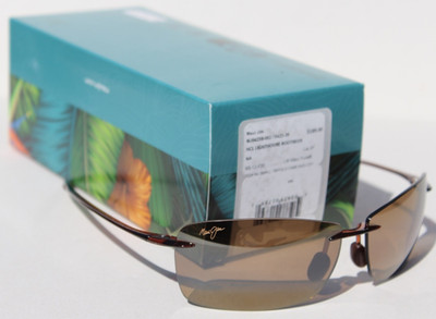 MAUI JIM Lighthouse POLARIZED Sunglasses H423-26 Rootbeer/HCL Bronze NEW