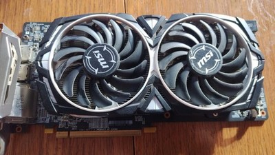 MSI AMD Radeon Videokarte RX 580 ARMOR 8G OC ohne OVP